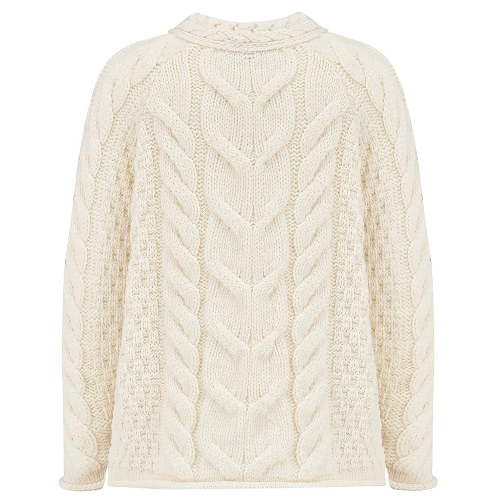 Sloane Supersoft Merino Girls Sweater - Pearl