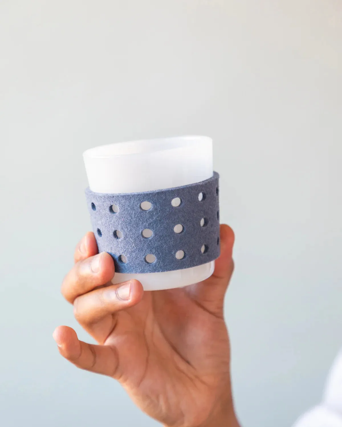 Small Perforated Felt Sleeve 2-Pack (Horizon)
