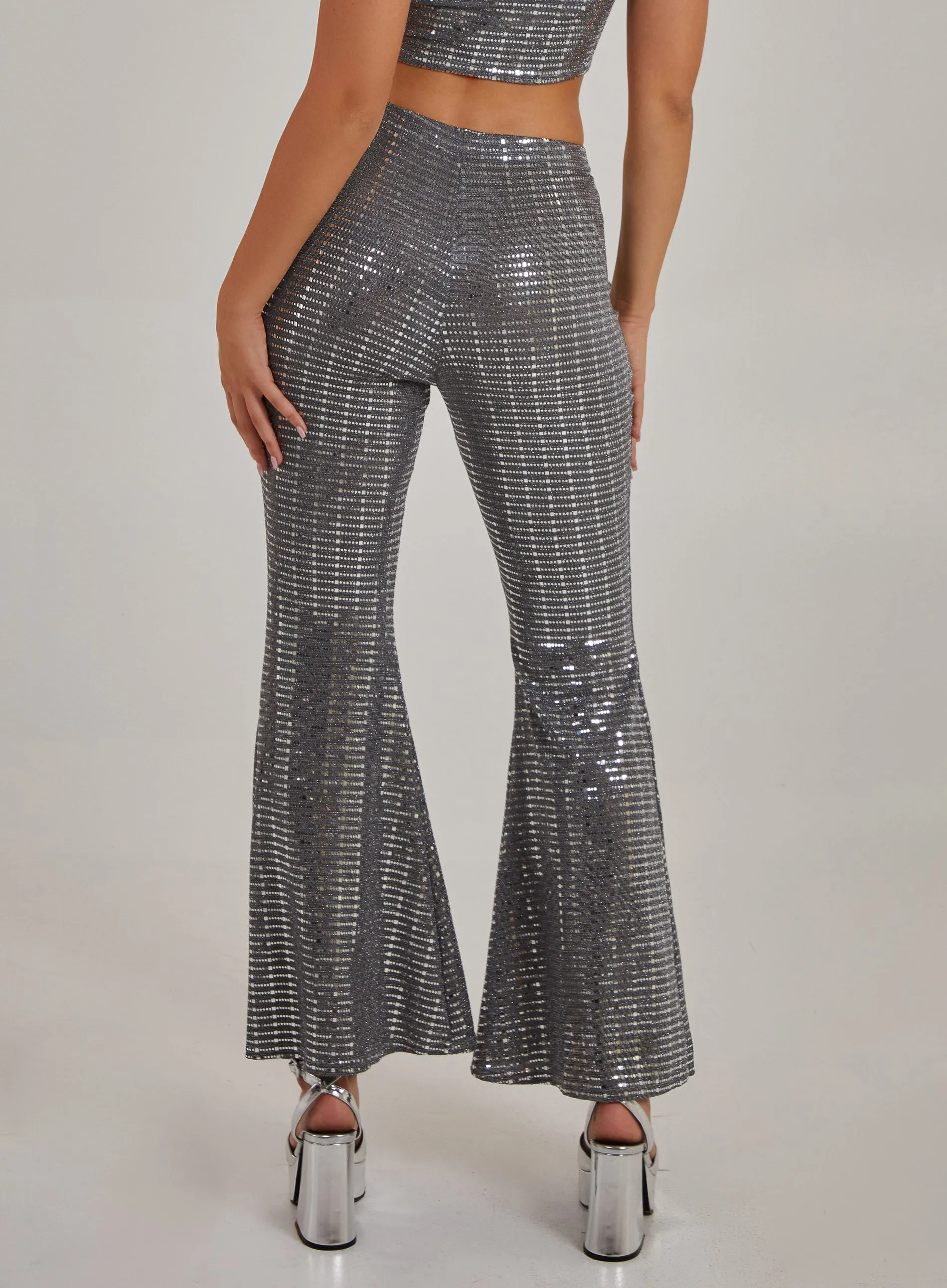Sparkle Flared Trousers