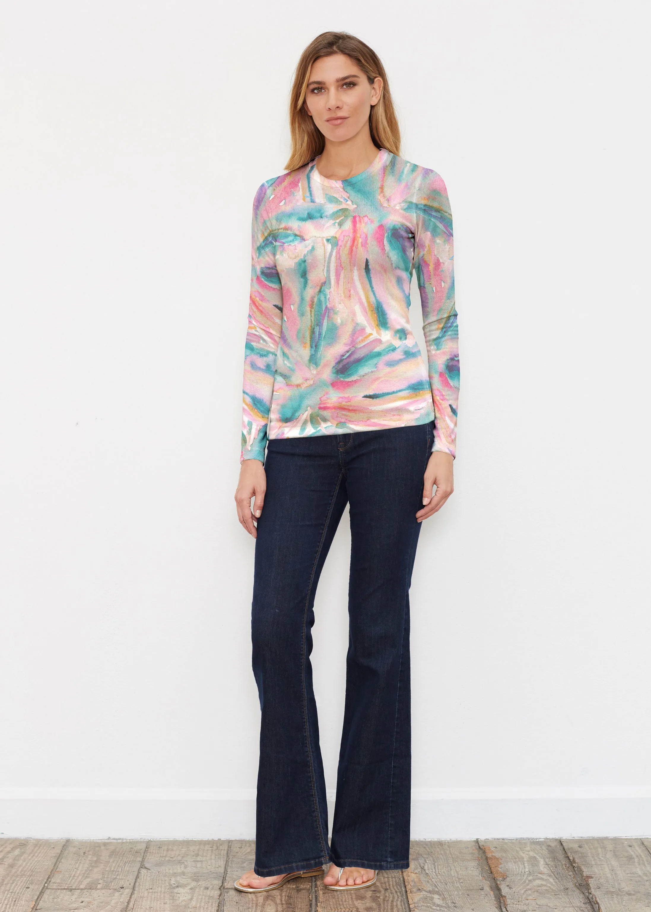 Sparky (17109) ~ Butterknit Long Sleeve Crew Top
