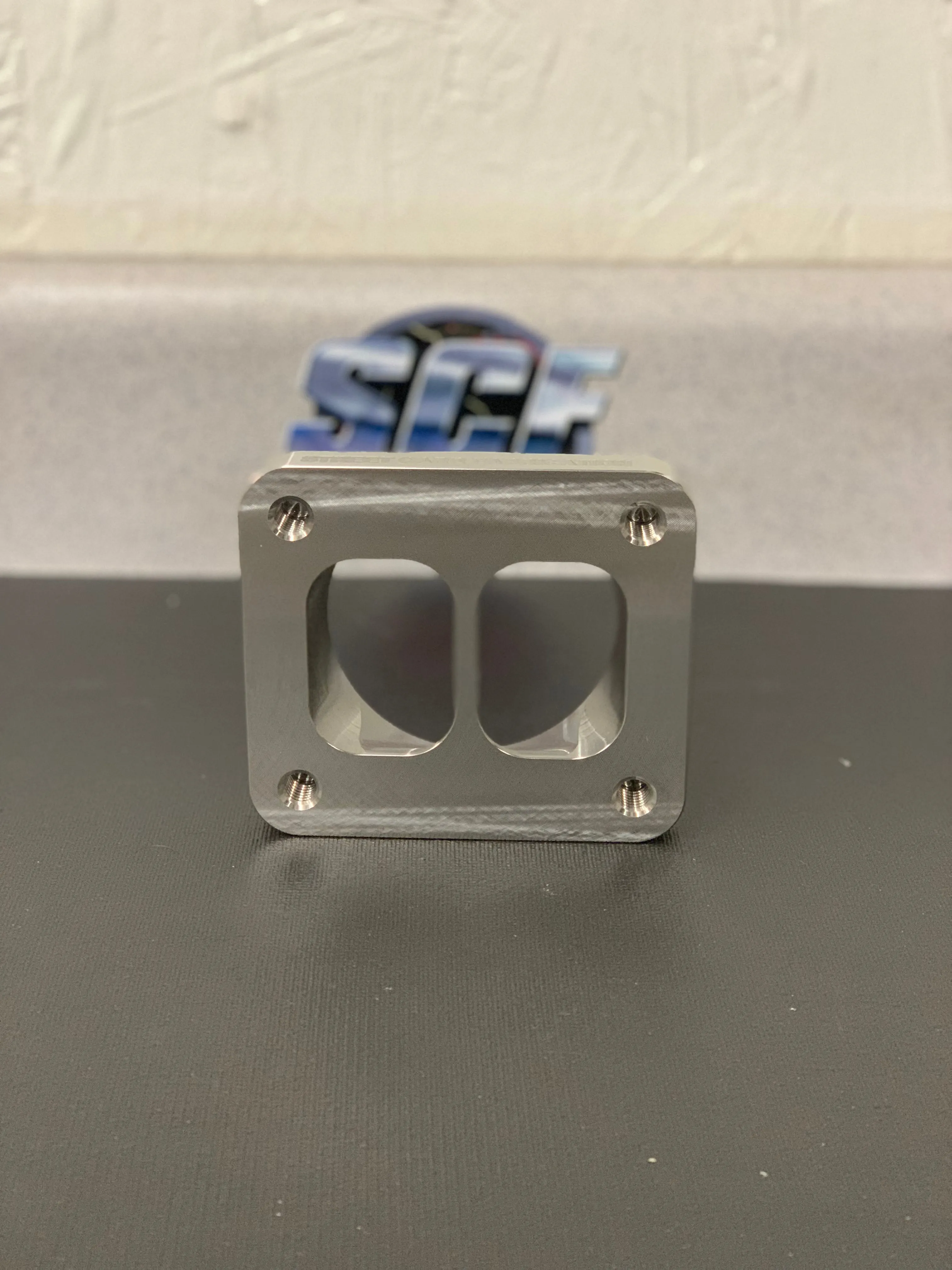 Street Carr Fabrication Stainless Billet T4 Flange 3.50” Single/Divided Inlet
