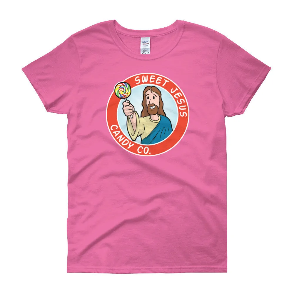 Sweet Jesus Candy Company Fitted T-Shirt