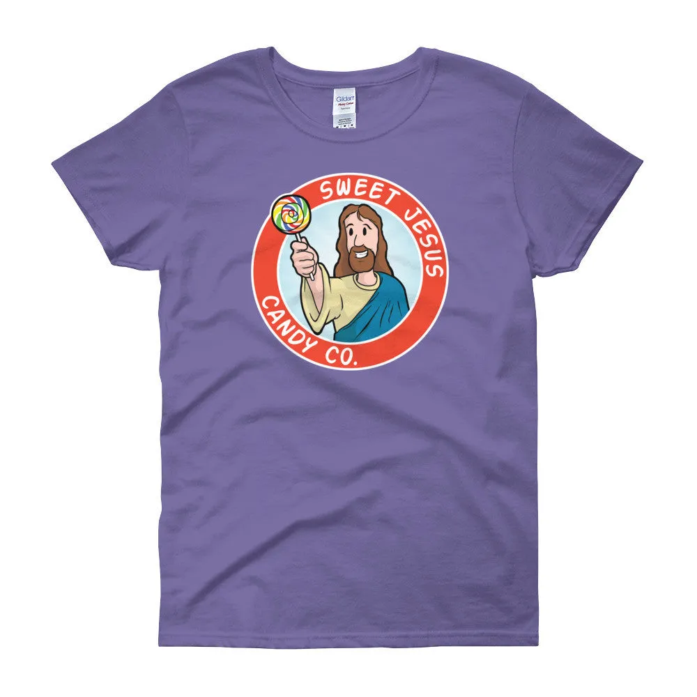 Sweet Jesus Candy Company Fitted T-Shirt