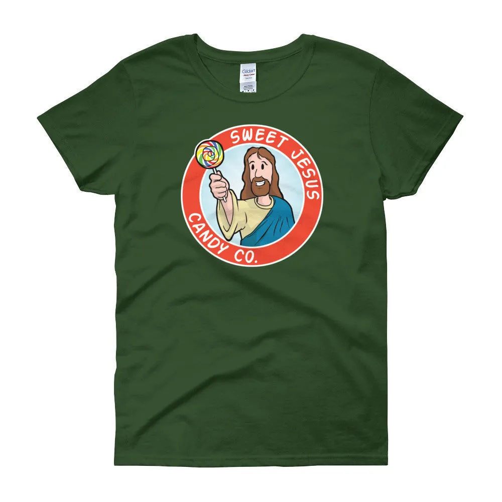 Sweet Jesus Candy Company Fitted T-Shirt