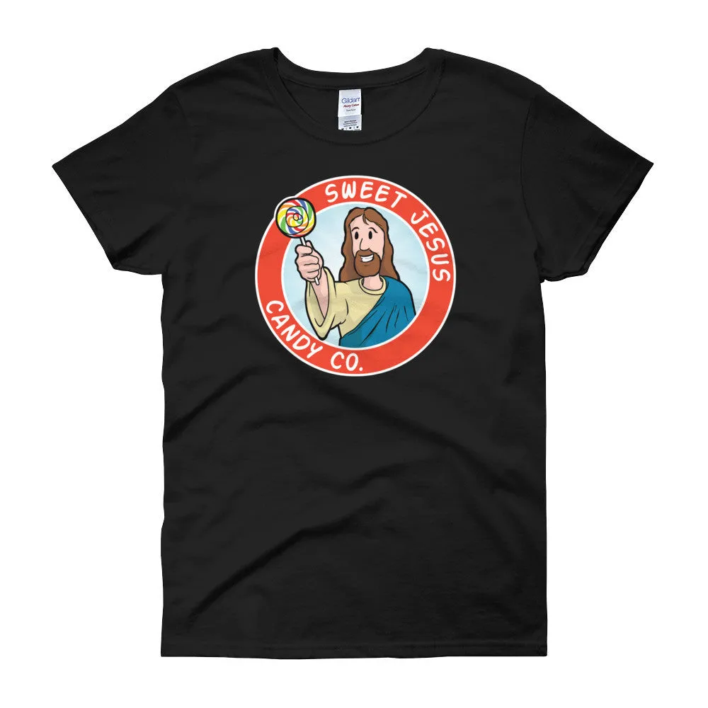 Sweet Jesus Candy Company Fitted T-Shirt