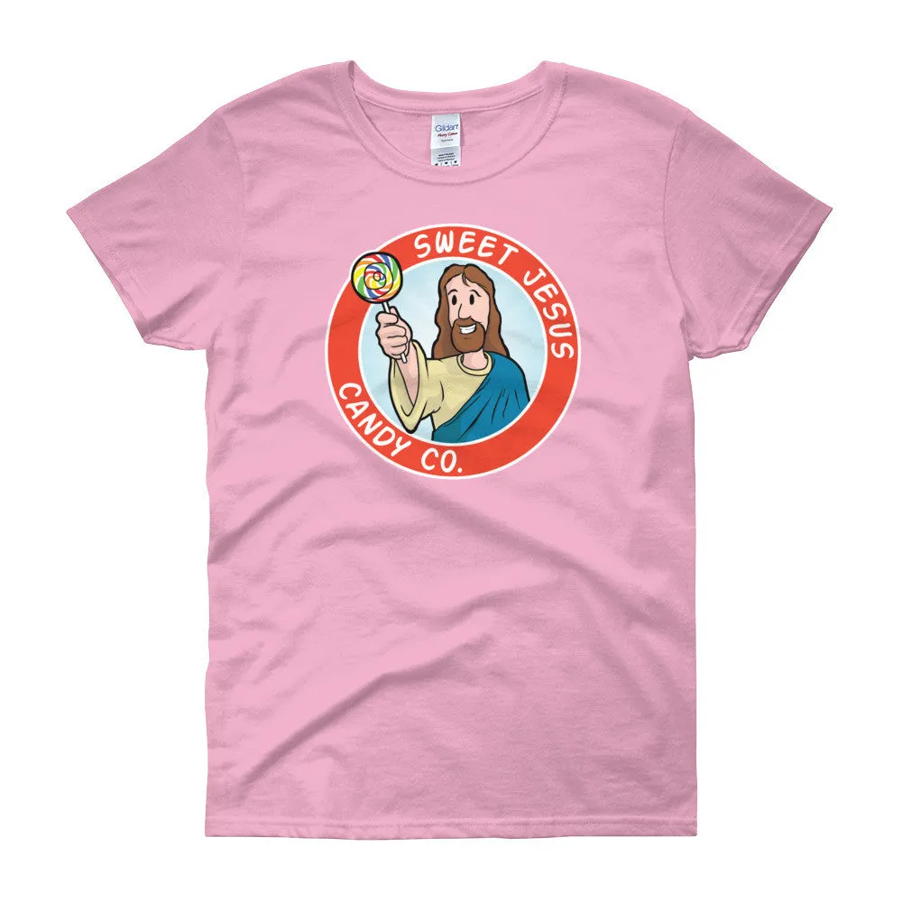 Sweet Jesus Candy Company Fitted T-Shirt