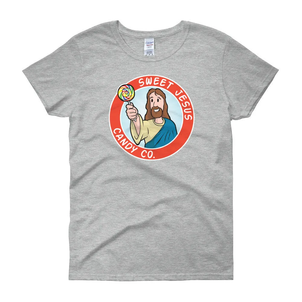 Sweet Jesus Candy Company Fitted T-Shirt