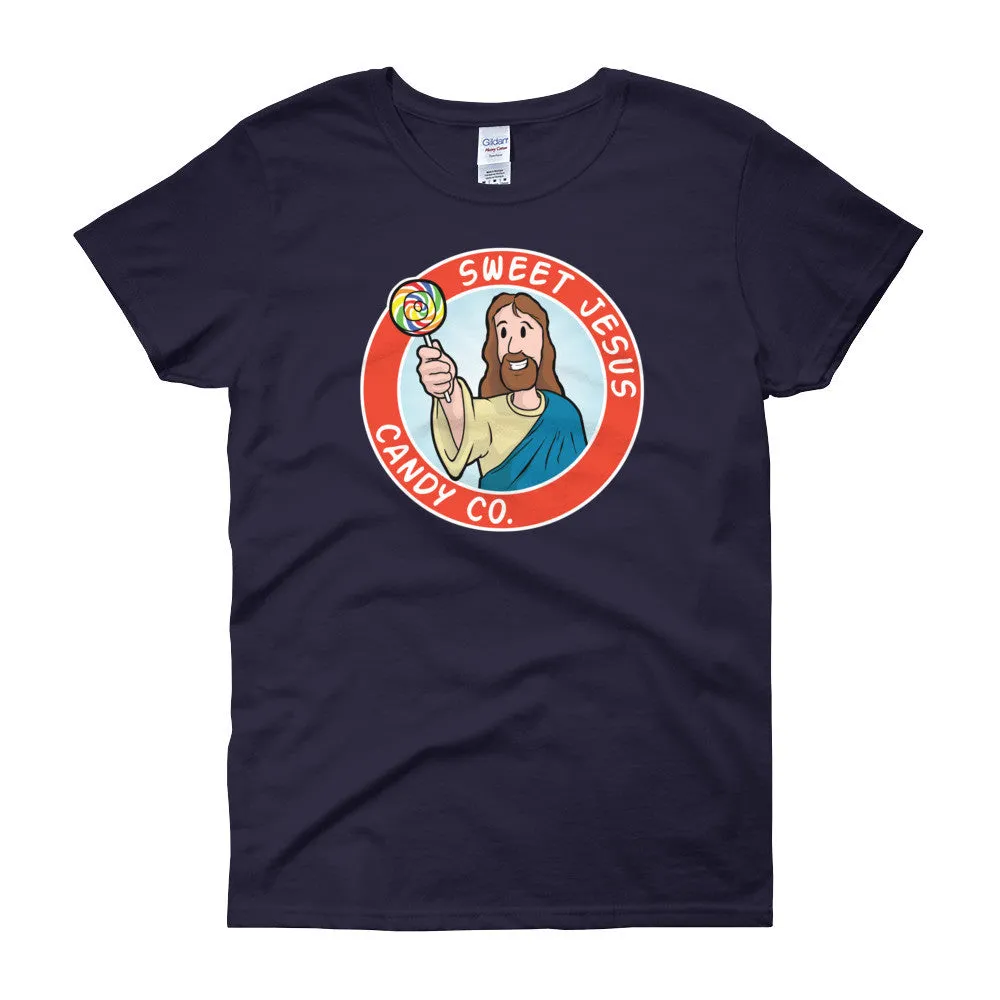 Sweet Jesus Candy Company Fitted T-Shirt