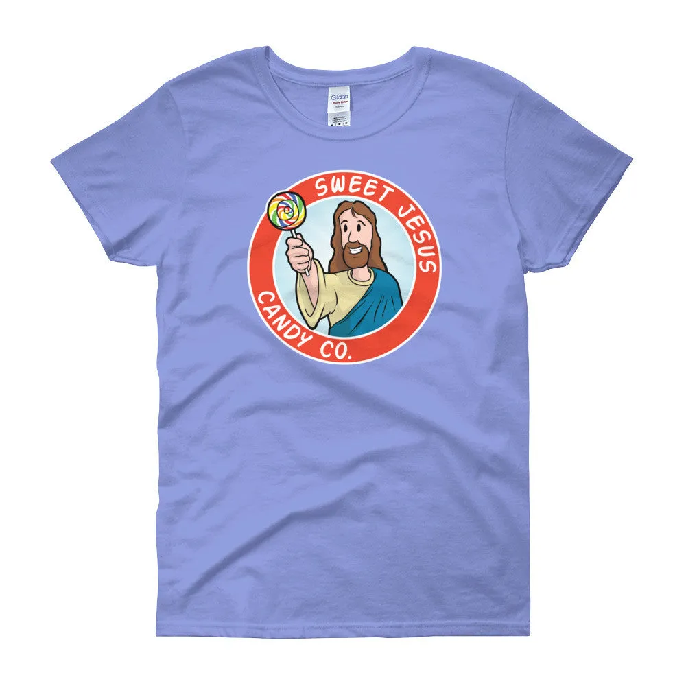 Sweet Jesus Candy Company Fitted T-Shirt