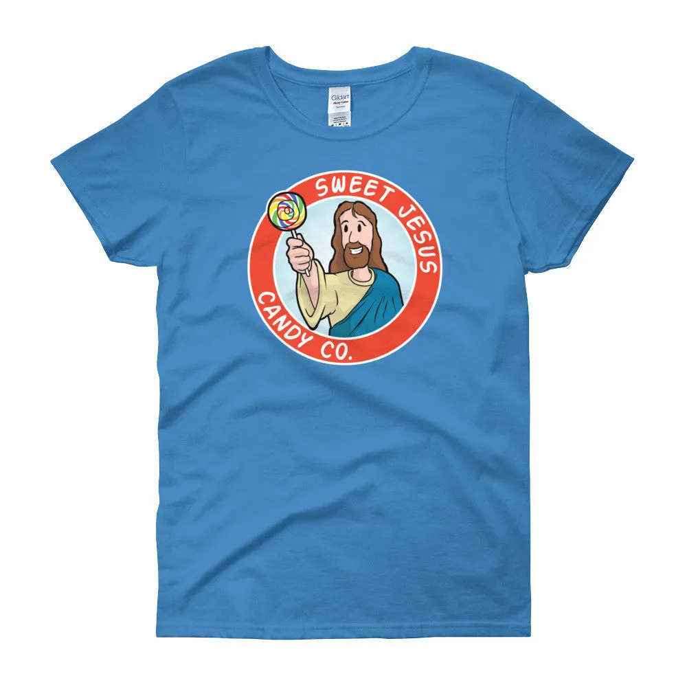 Sweet Jesus Candy Company Fitted T-Shirt