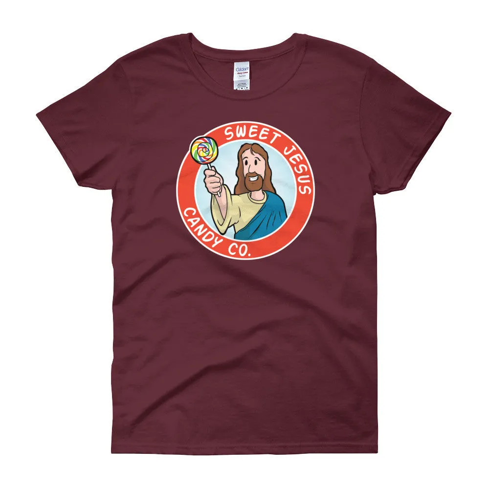 Sweet Jesus Candy Company Fitted T-Shirt