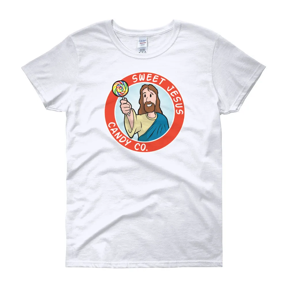 Sweet Jesus Candy Company Fitted T-Shirt