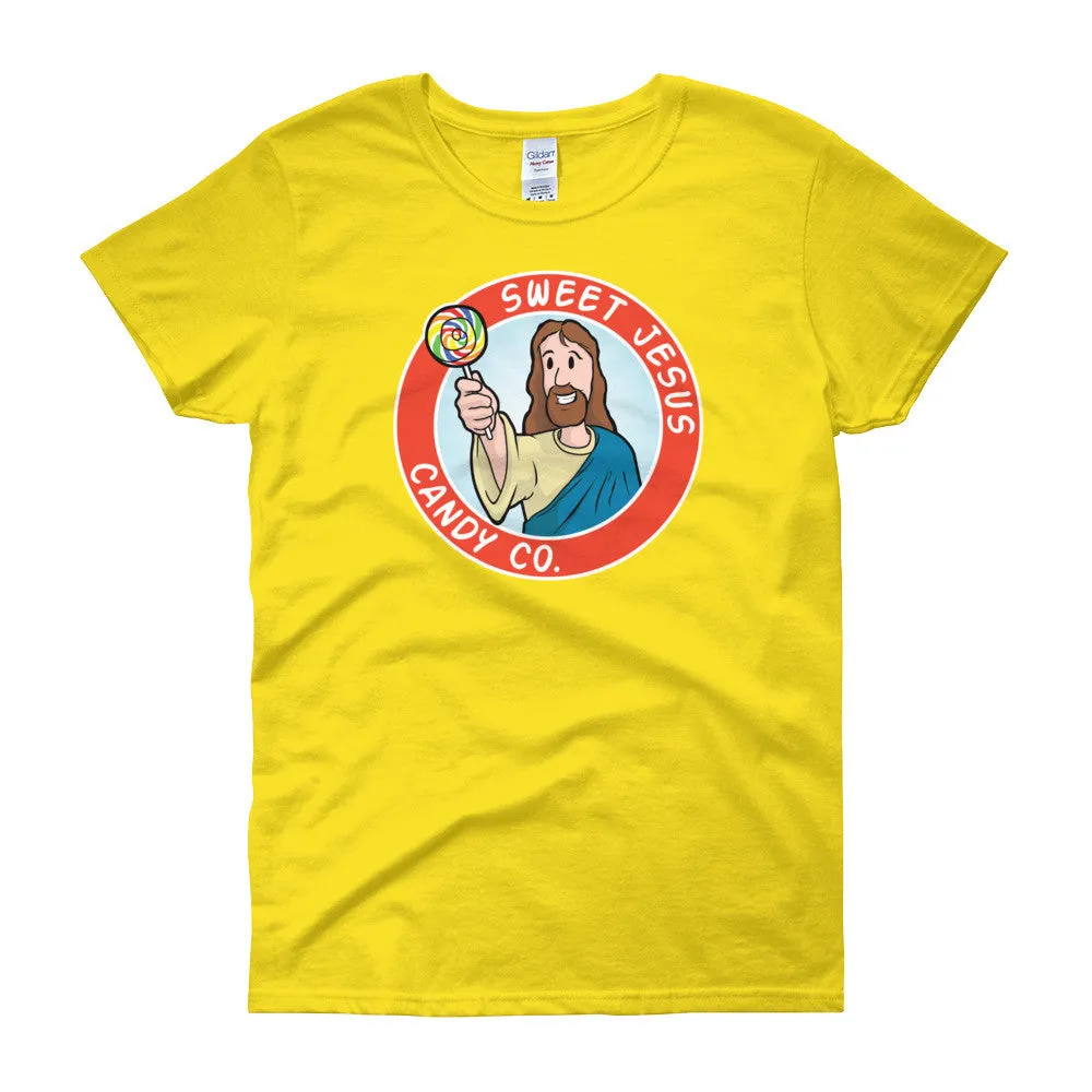 Sweet Jesus Candy Company Fitted T-Shirt