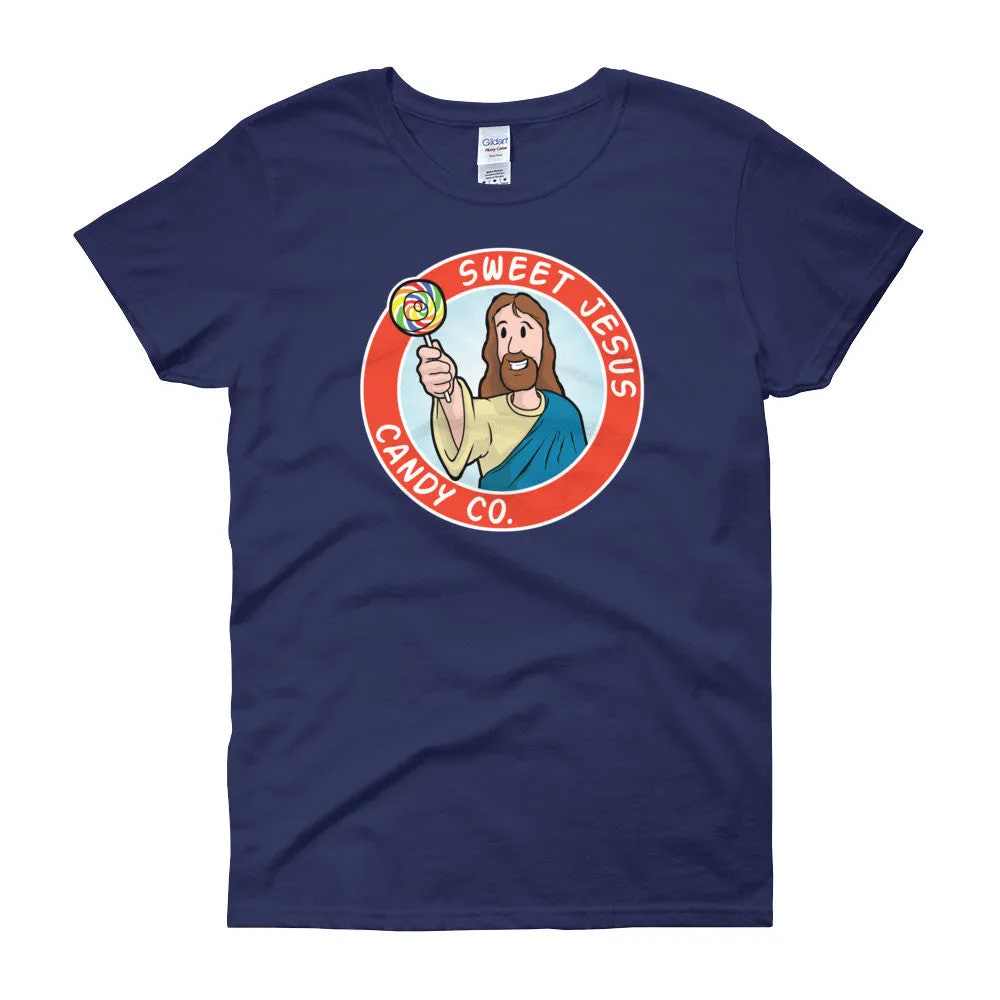 Sweet Jesus Candy Company Fitted T-Shirt