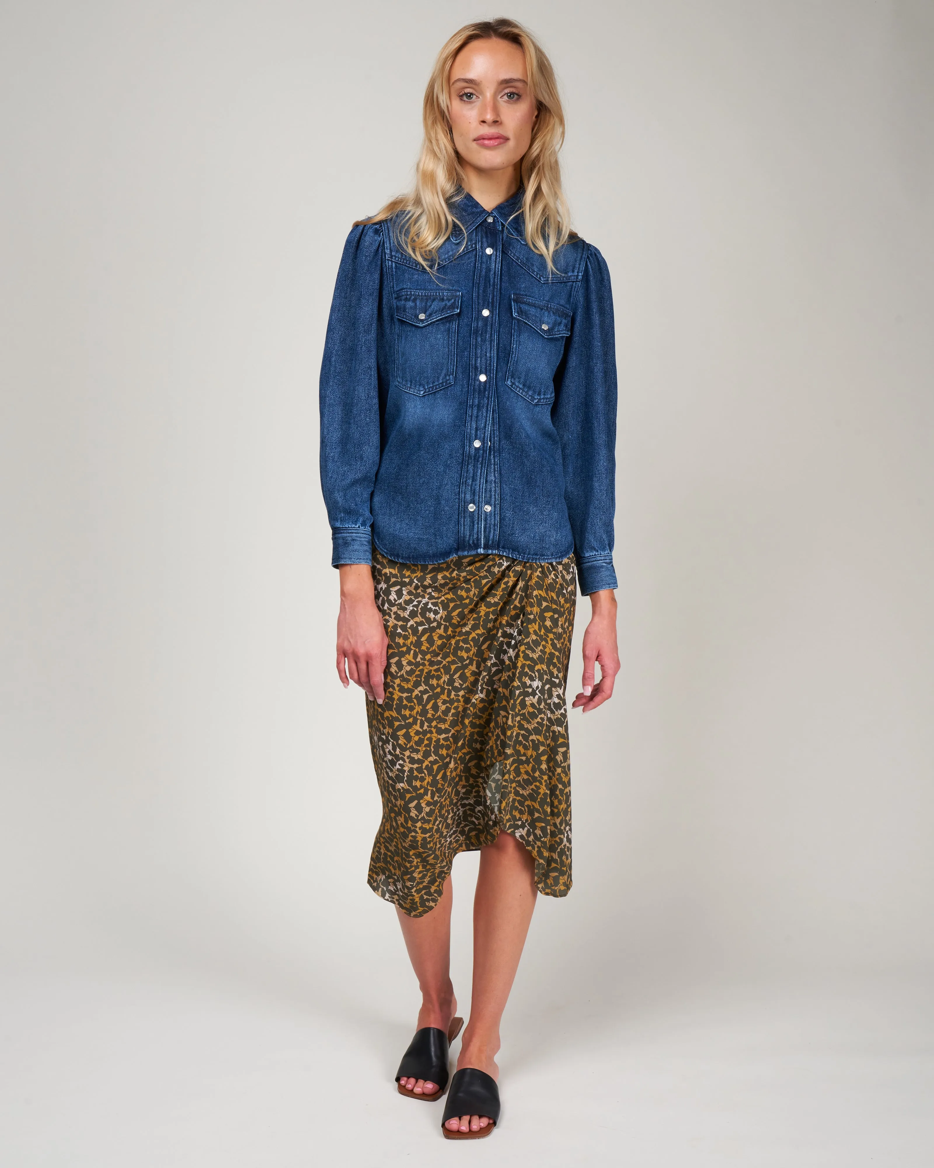 tahisse jacket - blue