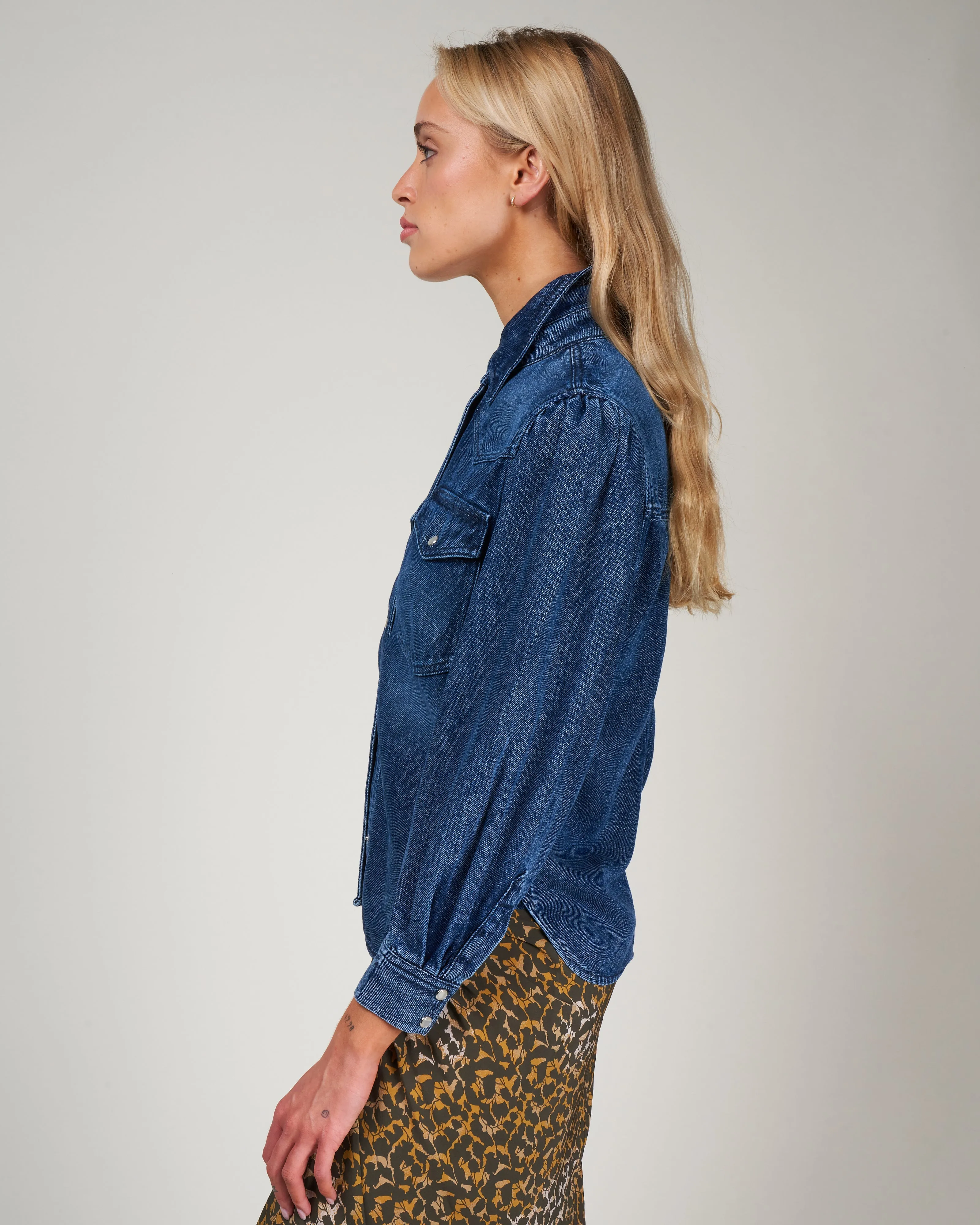 tahisse jacket - blue