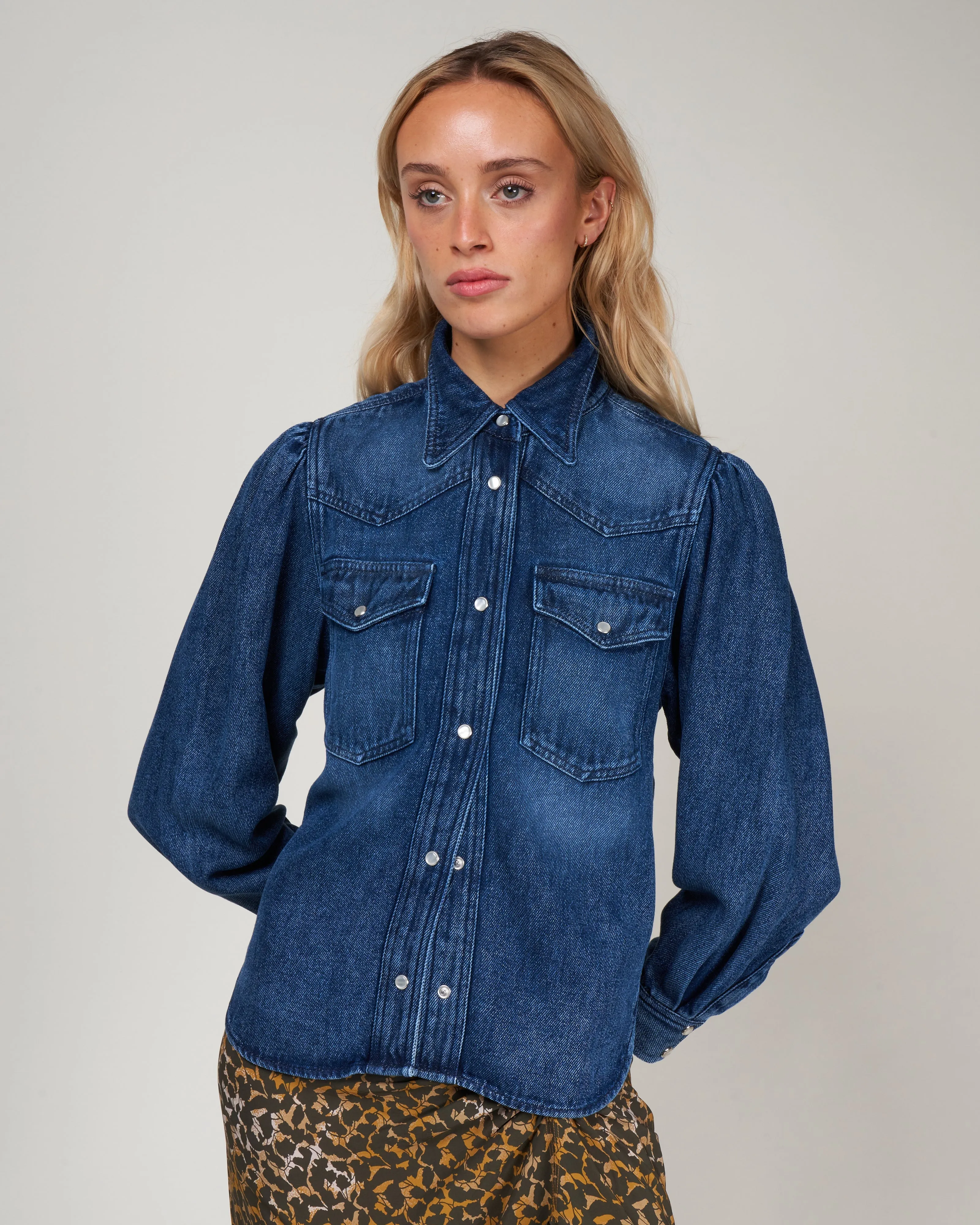 tahisse jacket - blue