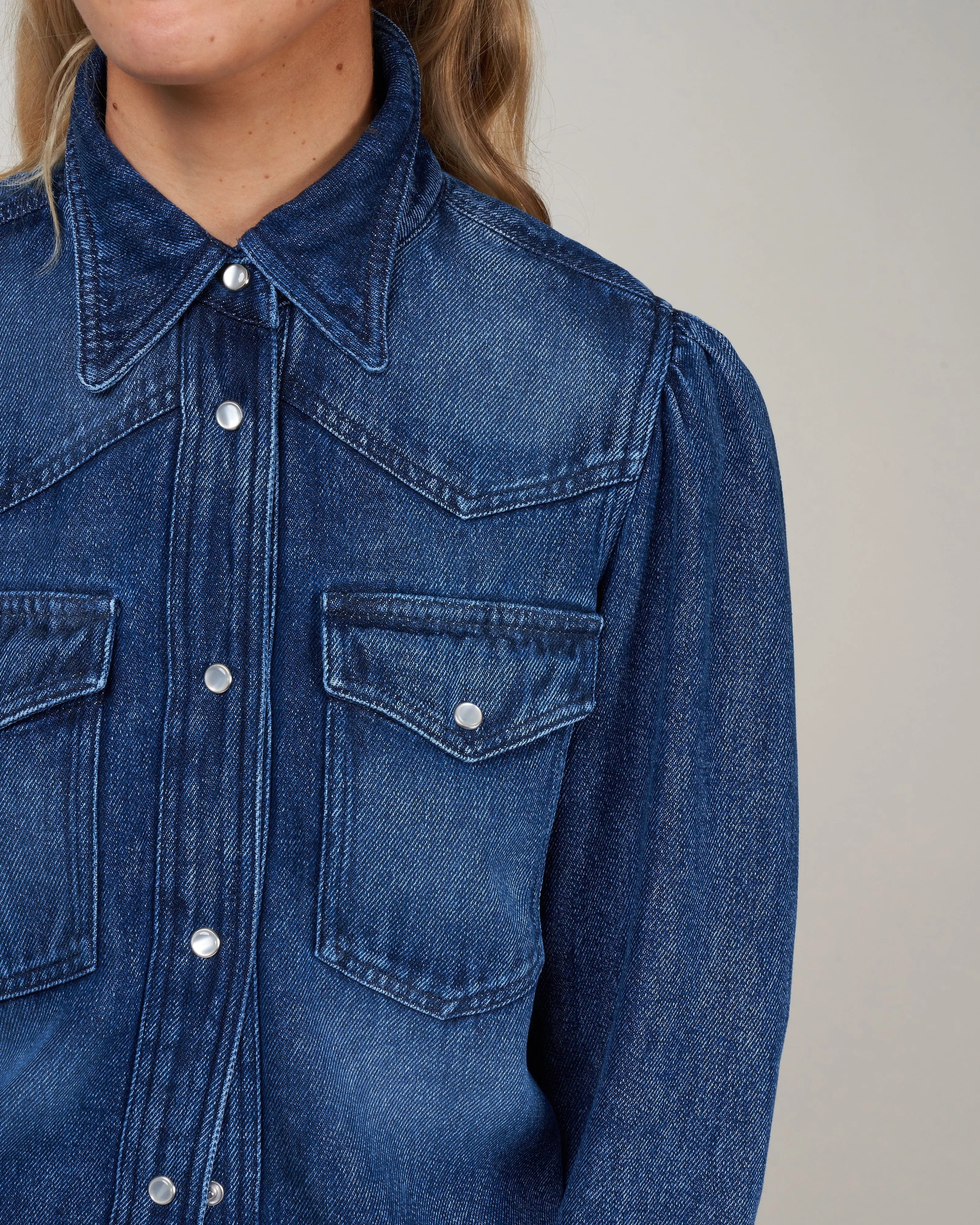 tahisse jacket - blue