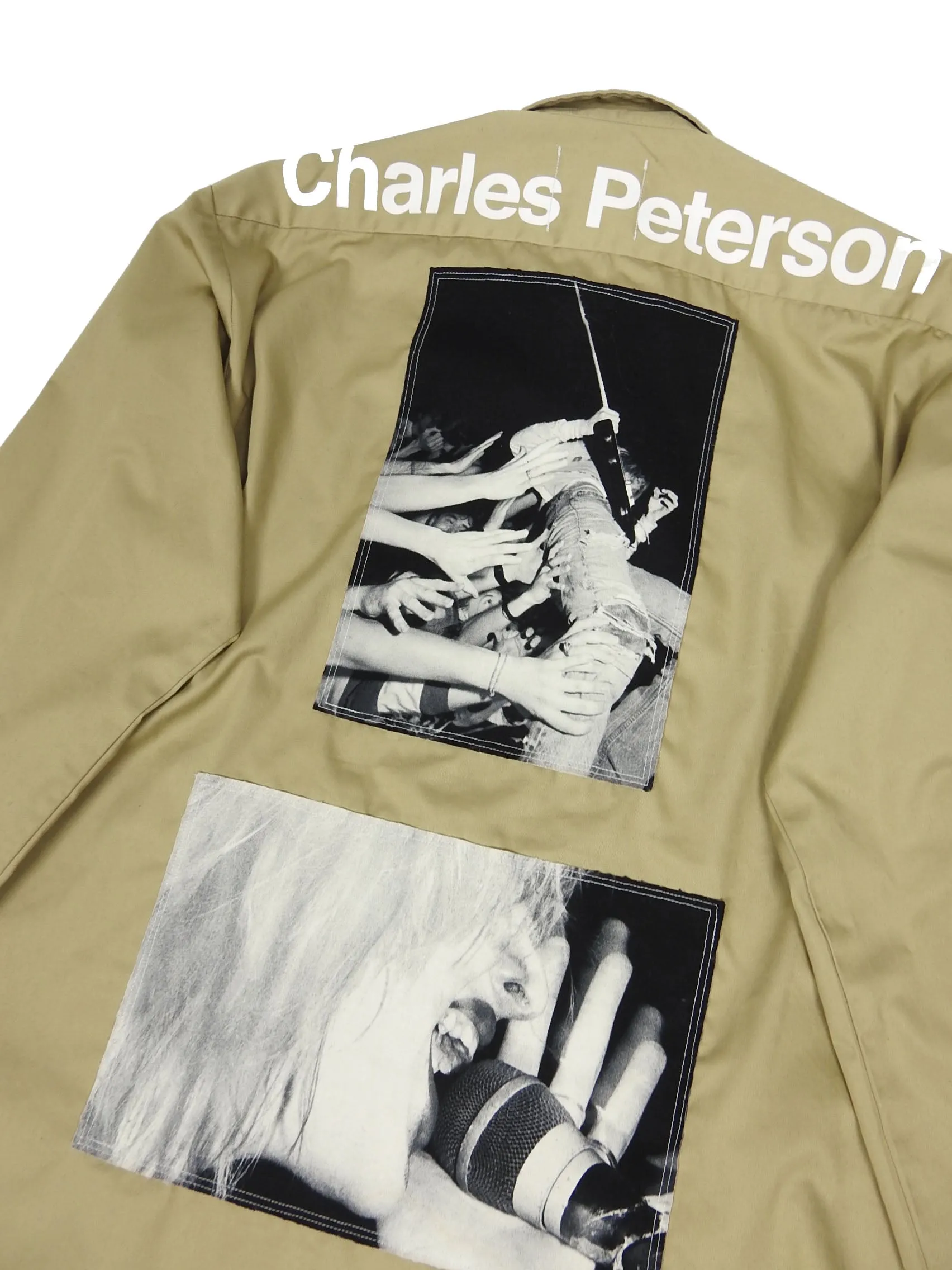 Takahiromiyashita The Soloist x Dickies x Charles Peterson Work Shirt Size Small