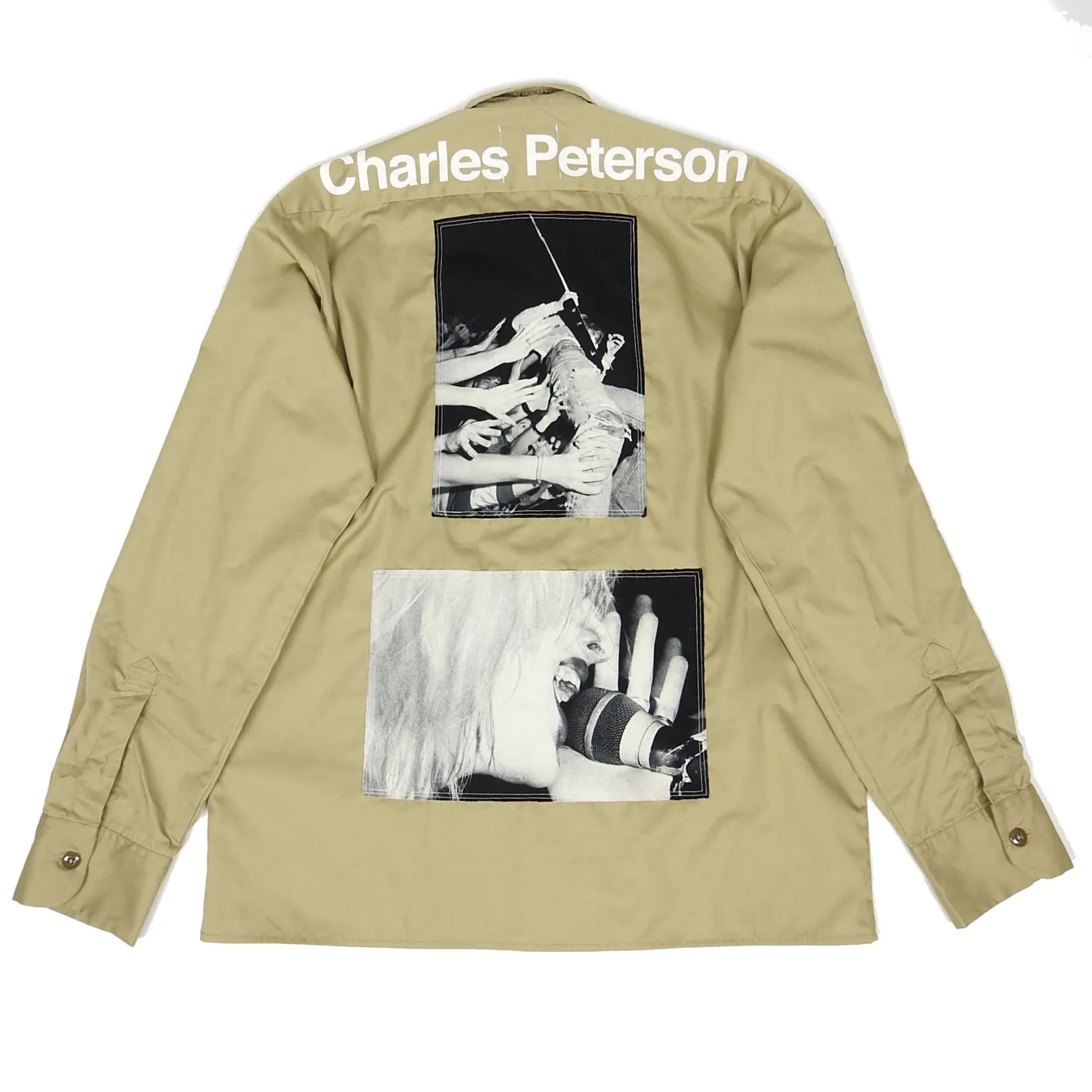 Takahiromiyashita The Soloist x Dickies x Charles Peterson Work Shirt Size Small