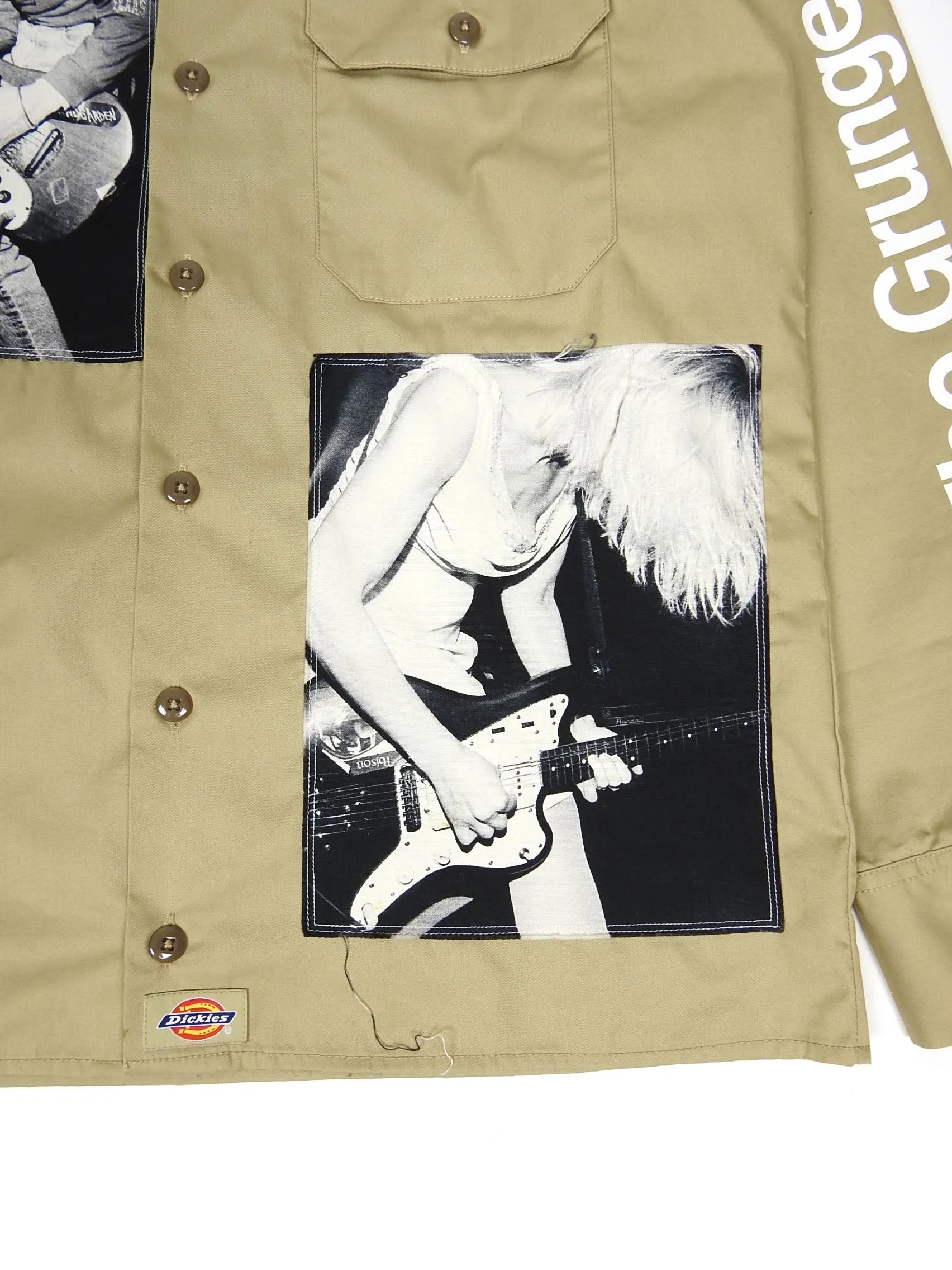Takahiromiyashita The Soloist x Dickies x Charles Peterson Work Shirt Size Small