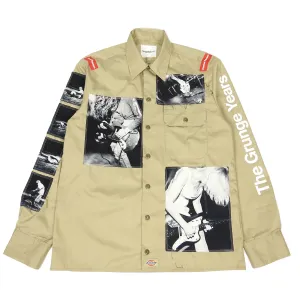 Takahiromiyashita The Soloist x Dickies x Charles Peterson Work Shirt Size Small