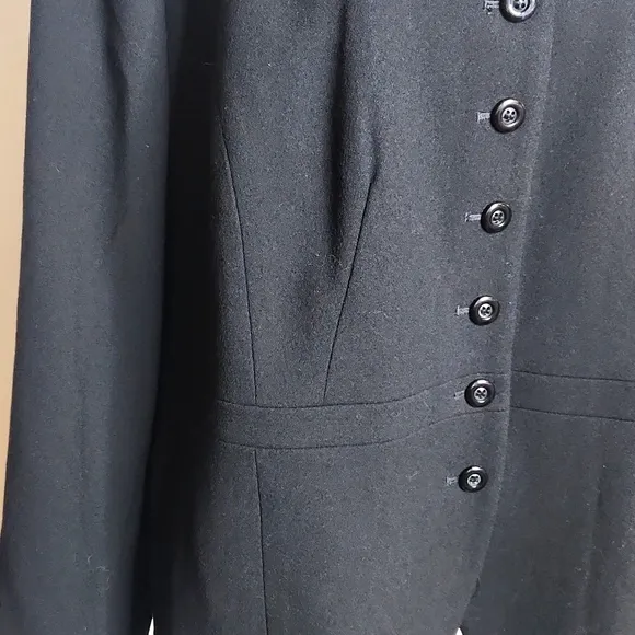Talbots timeless classic wool blazer size 20W tailored button-down office blazer