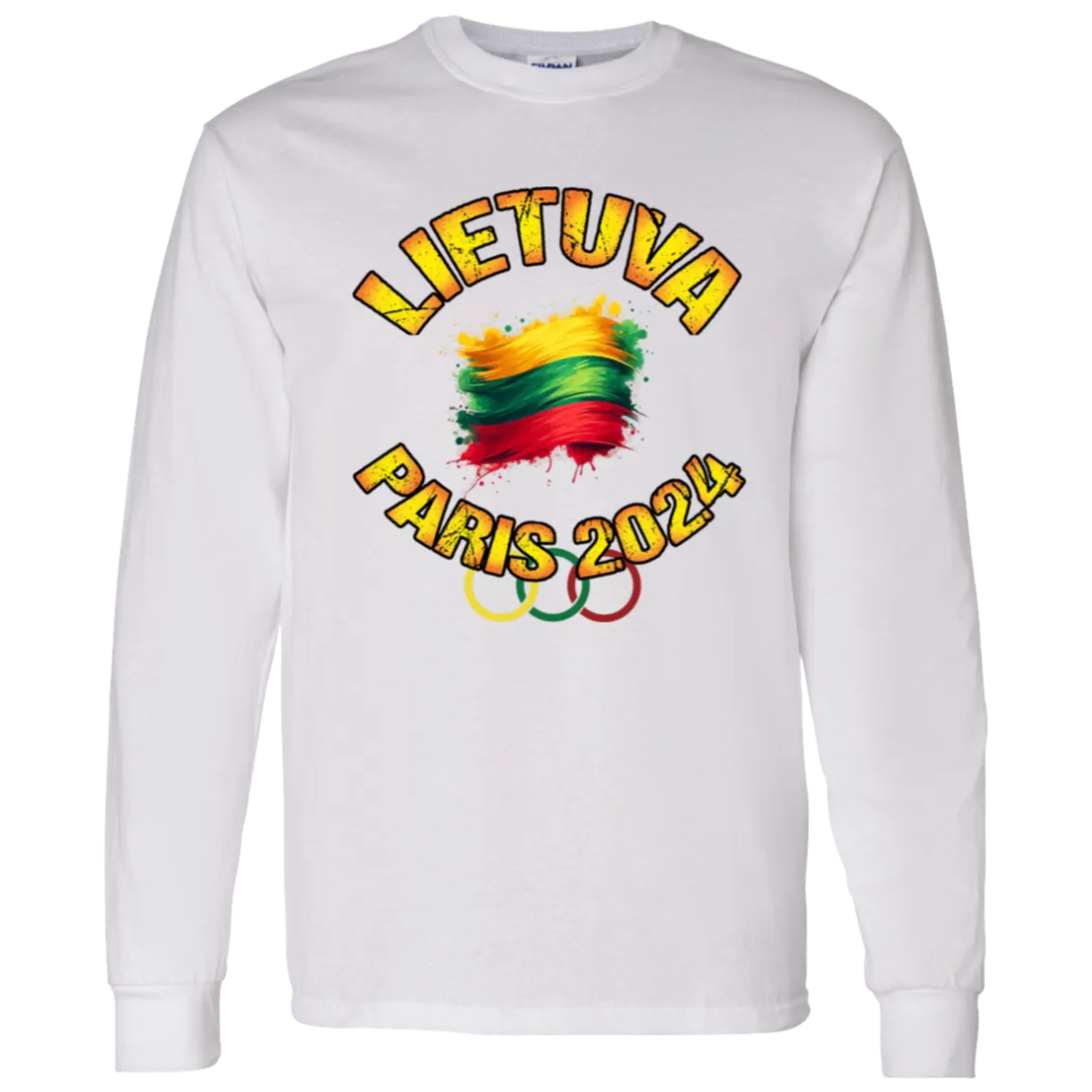 Team Lietuva 2024 Olympics - Men's Classic Cotton Long Sleeve T