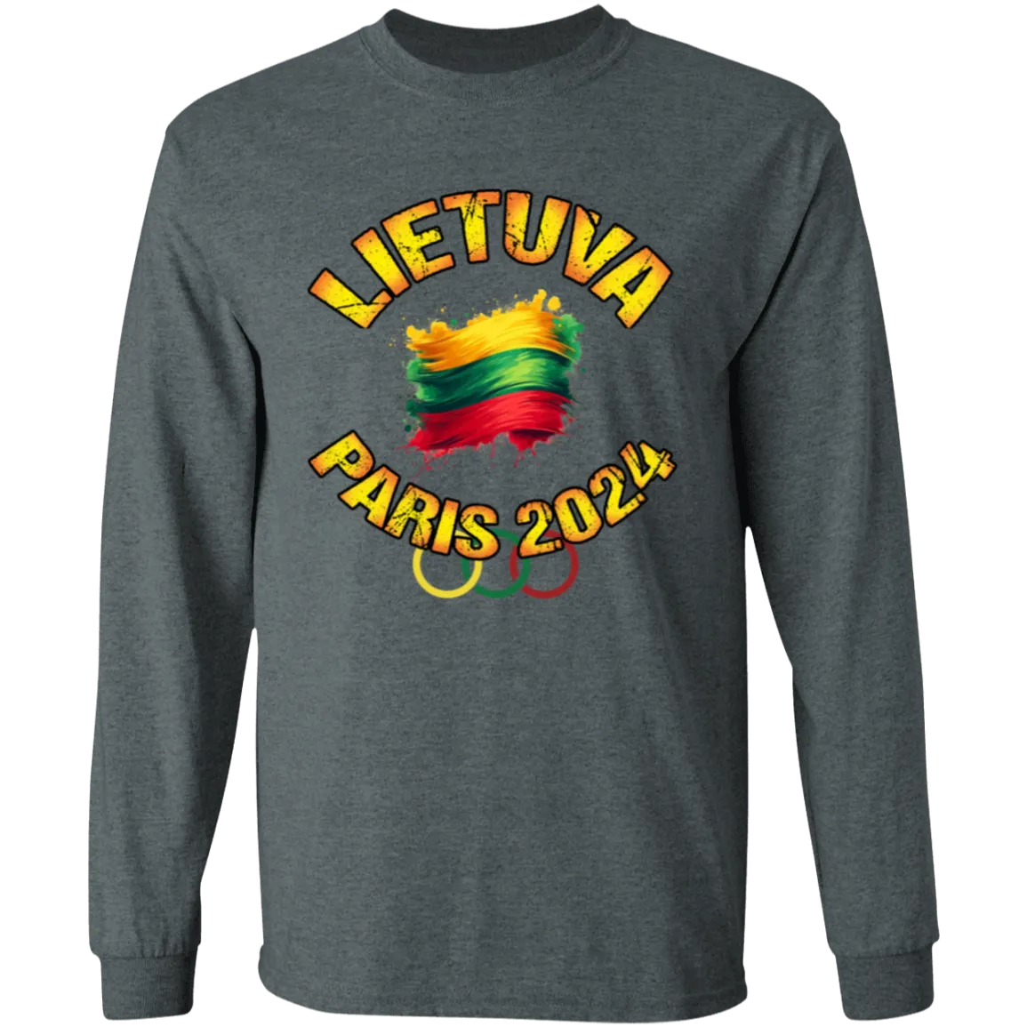 Team Lietuva 2024 Olympics - Men's Classic Cotton Long Sleeve T