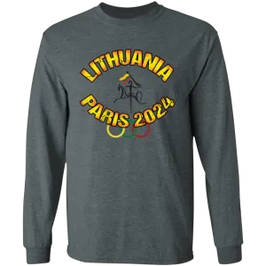 Team Lithuania 2024 Vytis - Men's Classic Cotton Long Sleeve T