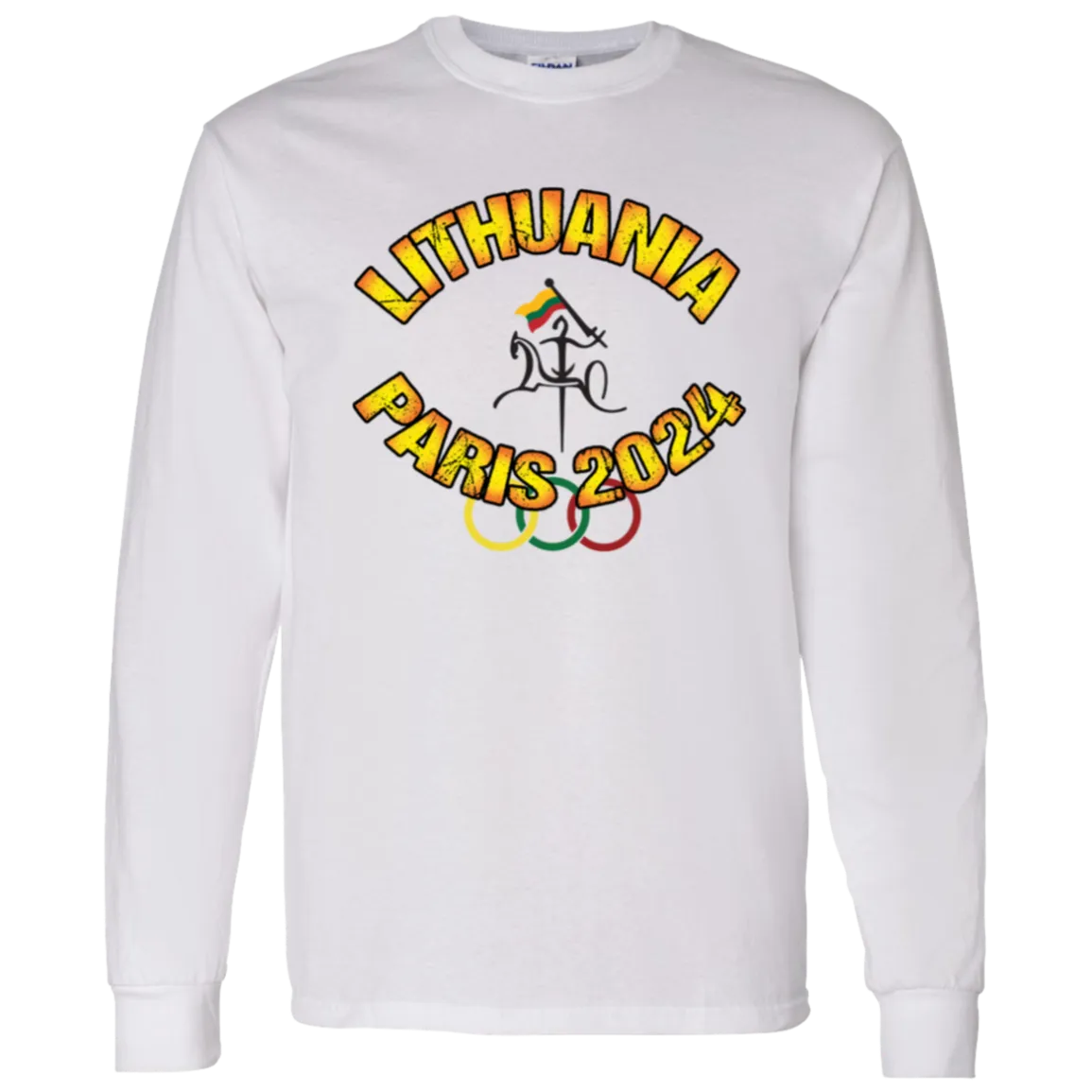 Team Lithuania 2024 Vytis - Men's Classic Cotton Long Sleeve T