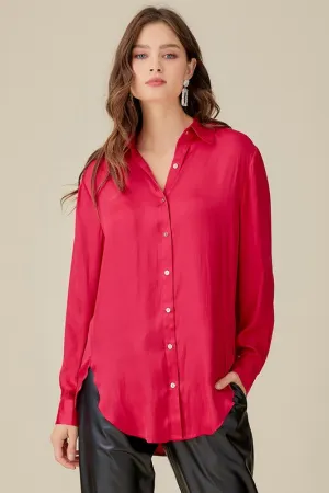 The Carmen top- Hot Pink
