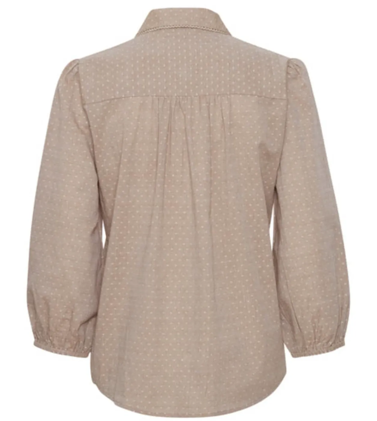 The Gabie Shirt - Toasted Coconut