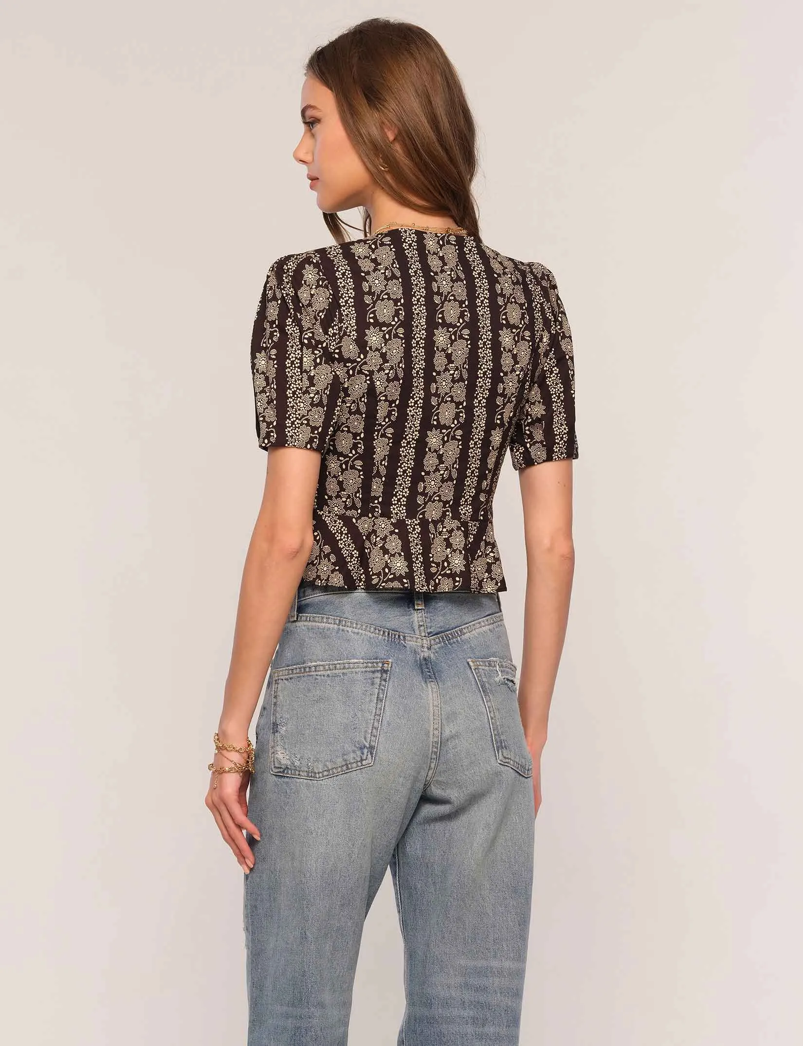 The Havana Top by Heartloom - Onyx