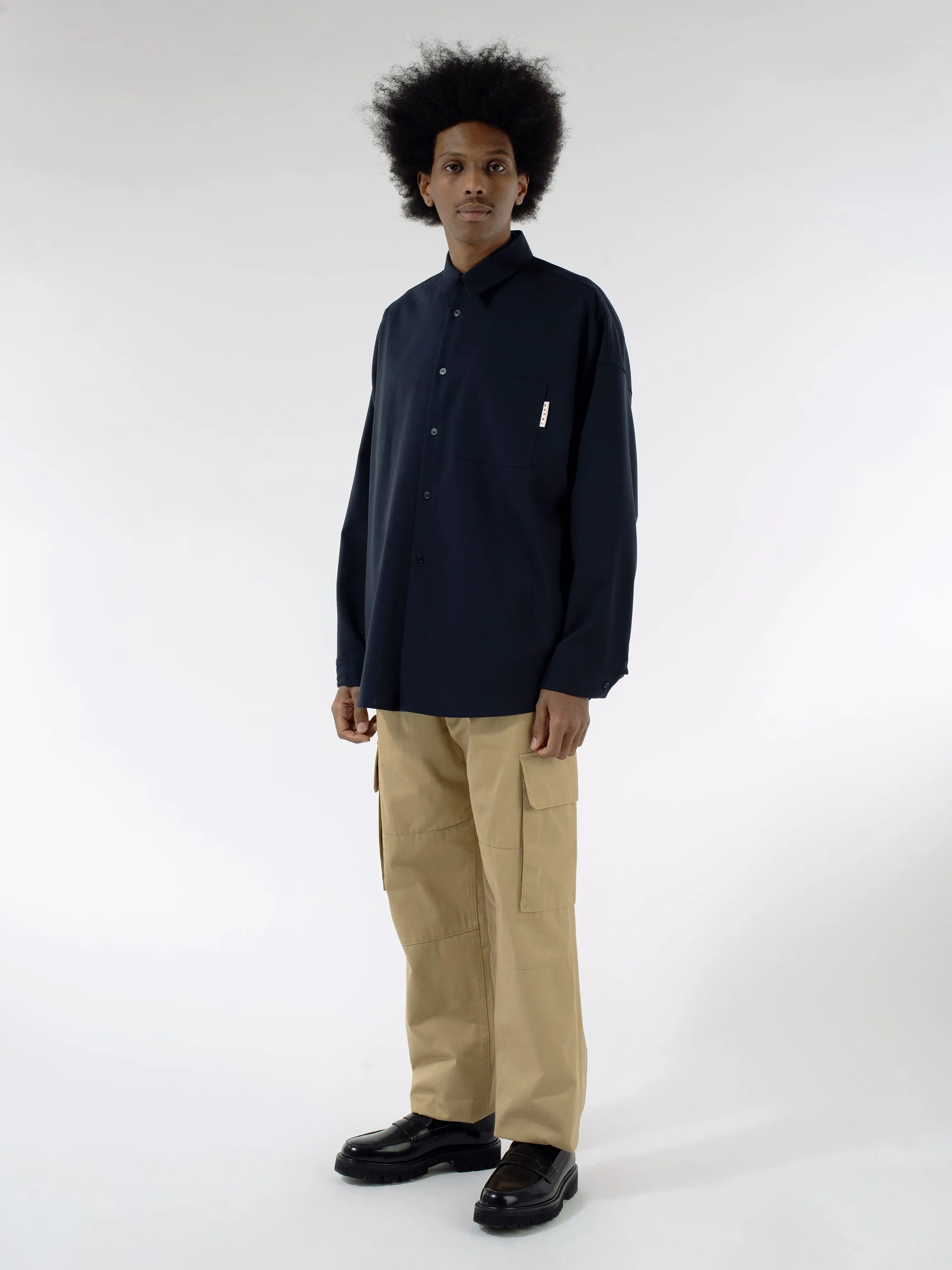 Tropical Wool Shirt