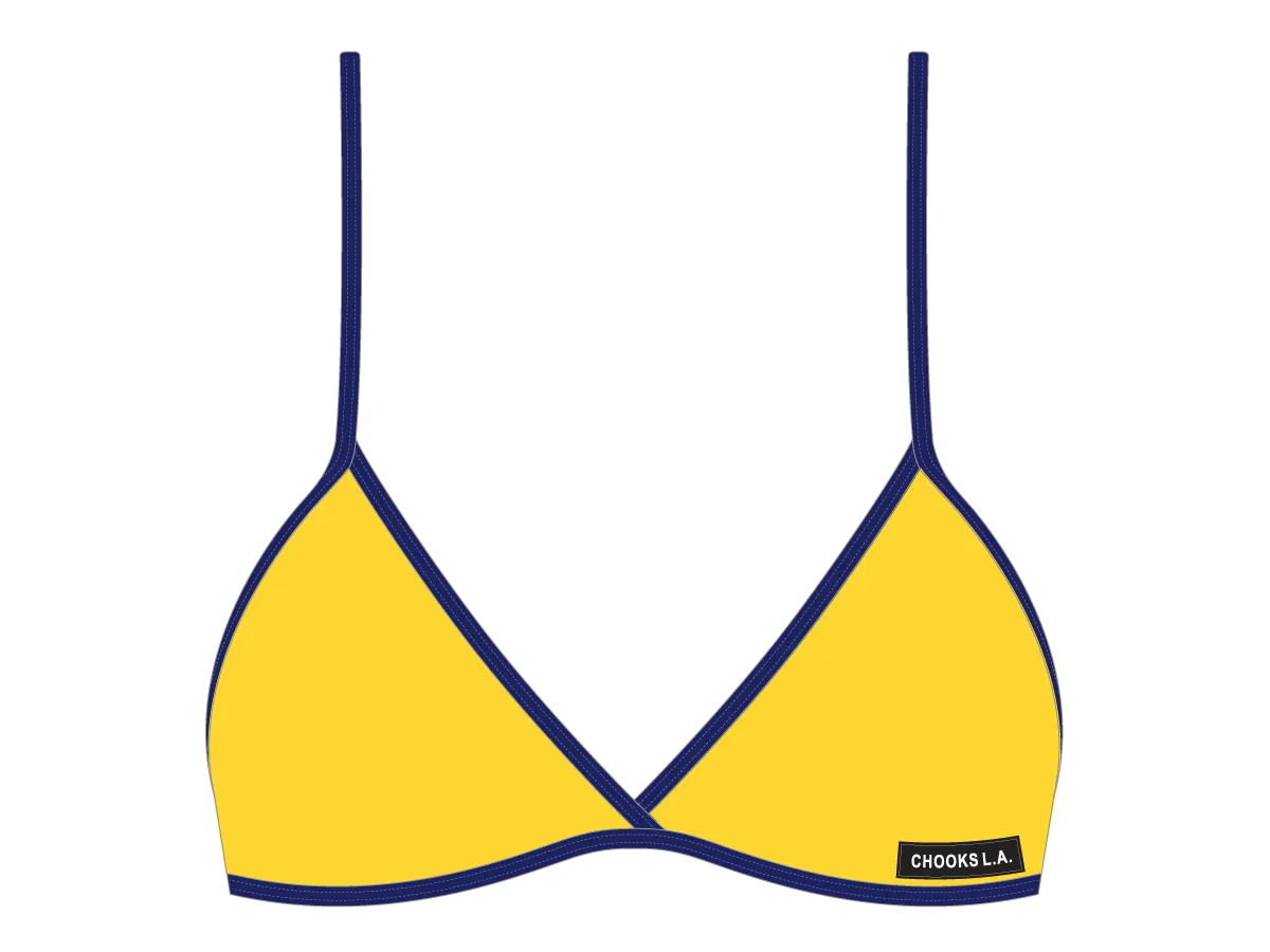 Tropical Yellow Fitted Top II