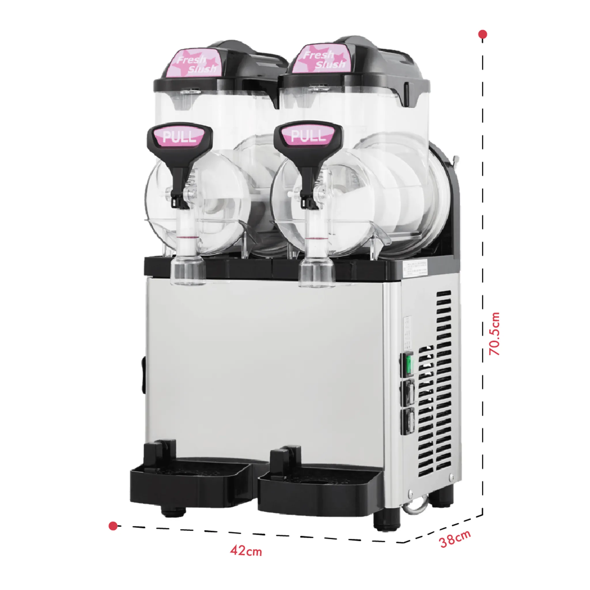 Twin Bowl 7.5 litres Slush Machine
