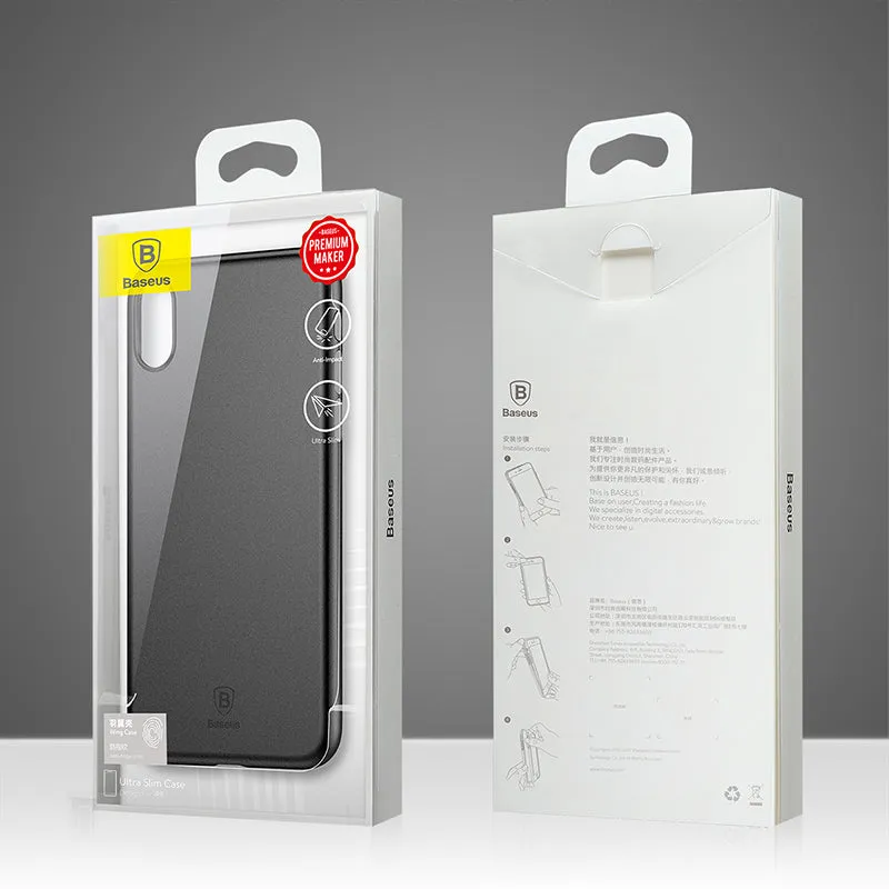 Ultra Thin Slim Cover For iPhone X - Black,Transparent White,Transparent Black