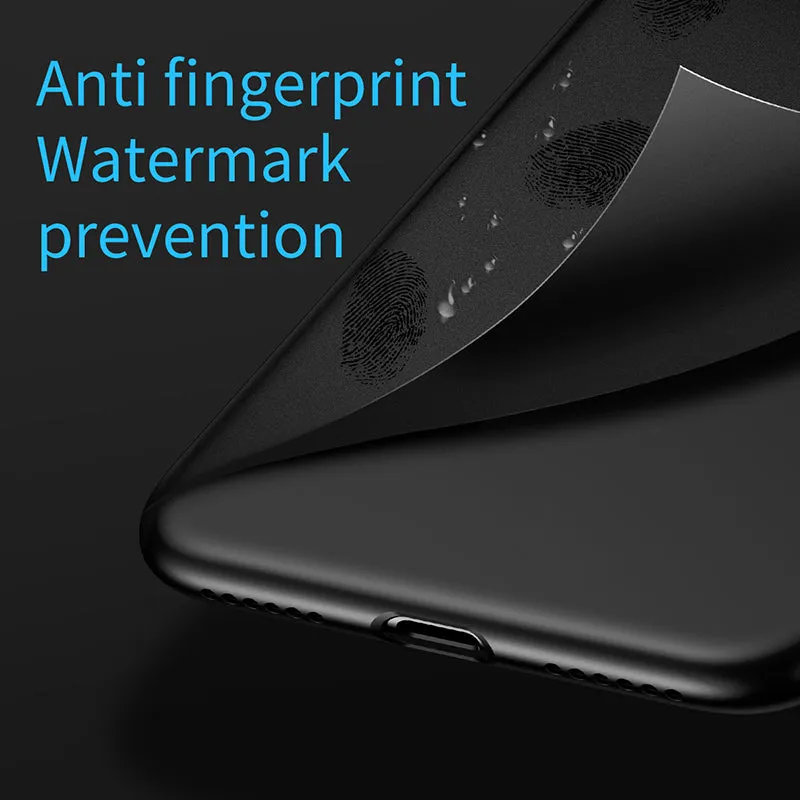 Ultra Thin Slim Cover For iPhone X - Black,Transparent White,Transparent Black