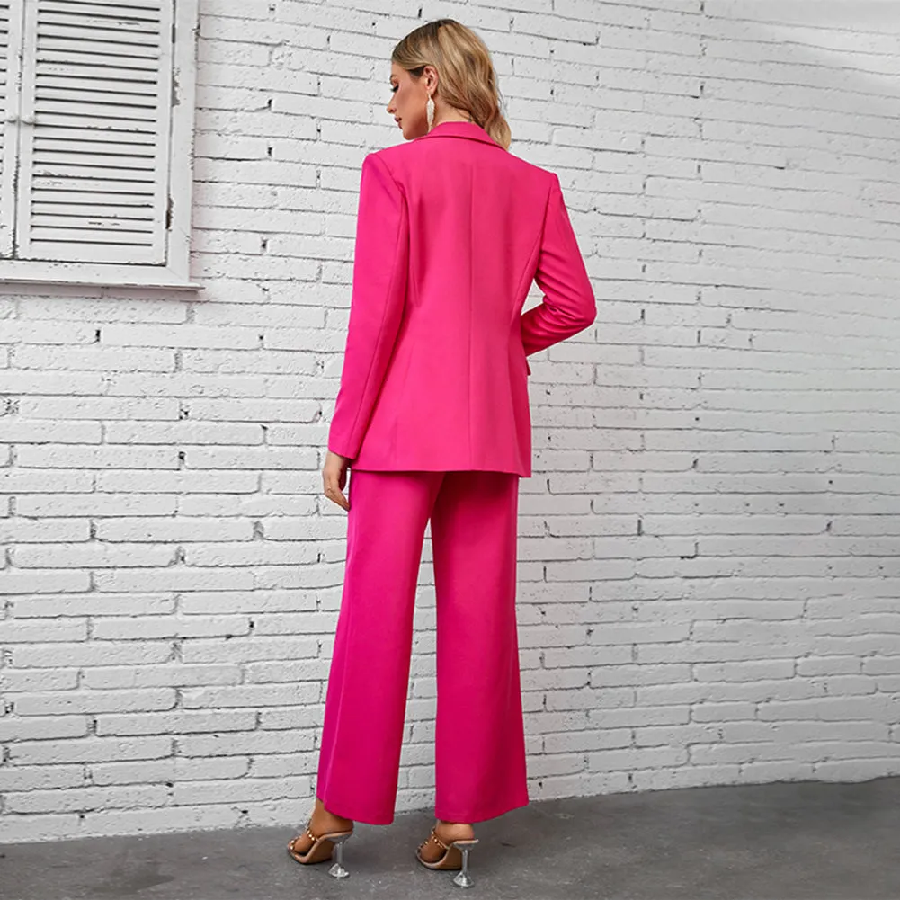 V Neck Long Sleeve Pure Color Bodycon Set PZL002