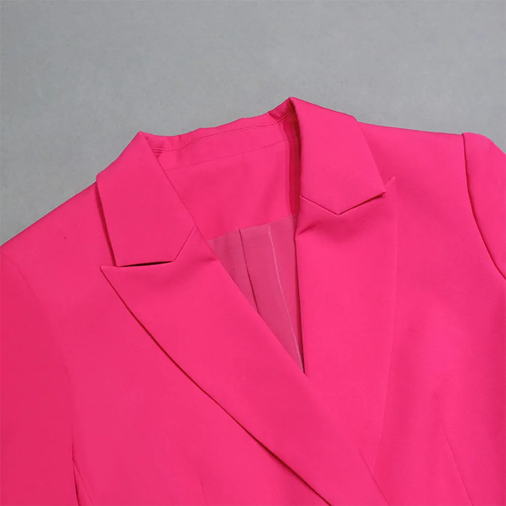 V Neck Long Sleeve Pure Color Bodycon Set PZL002