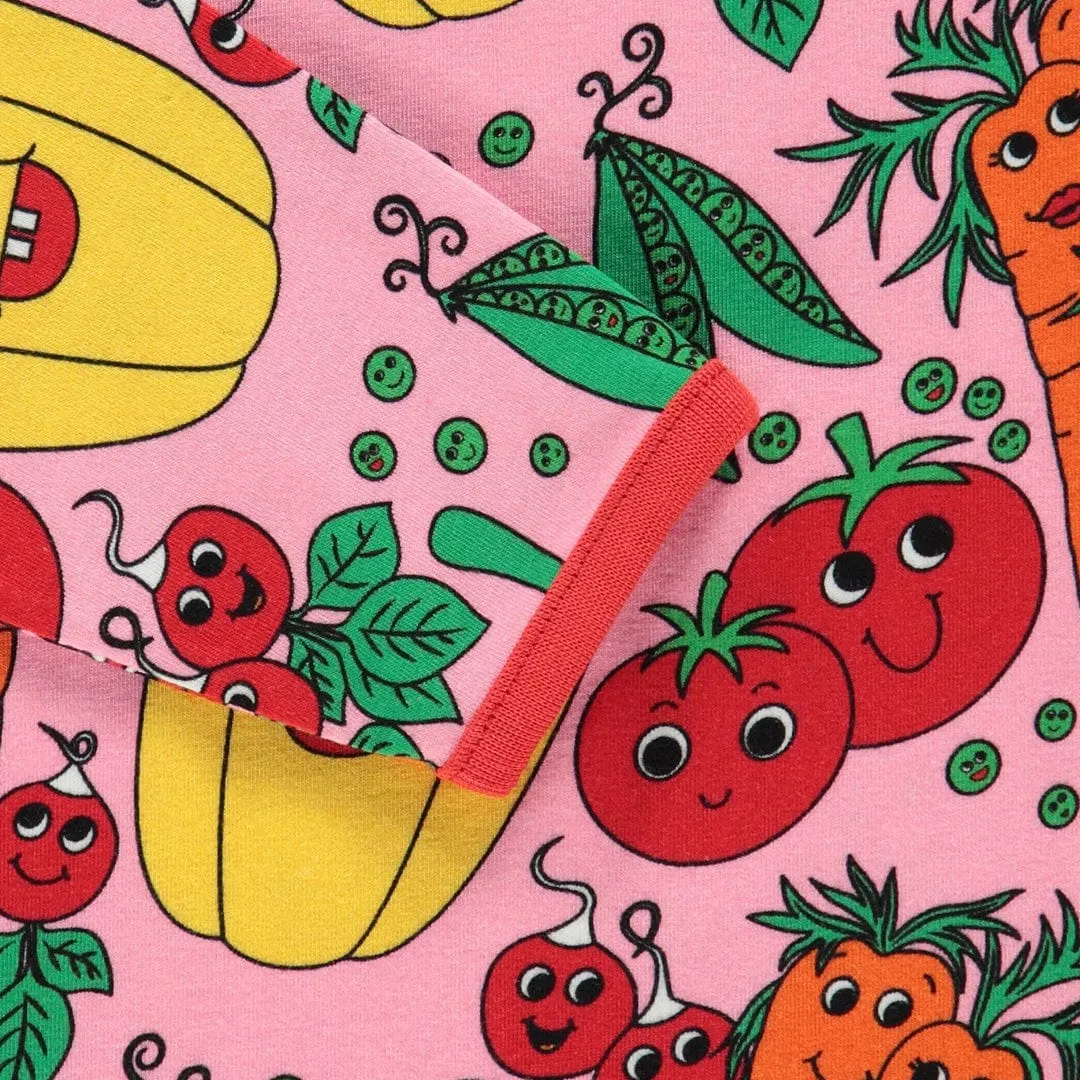 Vegetables Long Sleeve Shirt Sea Pink [only 9-10 Year left]