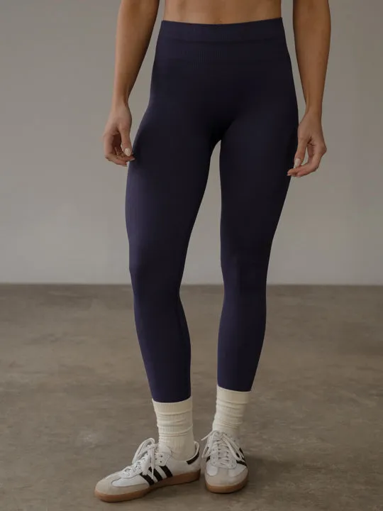 VERSATIL SEAMLESS LEGGINGS  - DARK BERRY