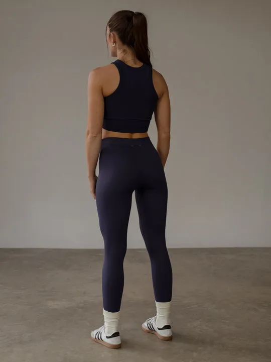 VERSATIL SEAMLESS LEGGINGS  - DARK BERRY