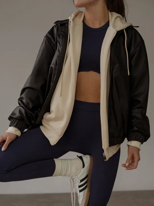 VERSATIL SEAMLESS LEGGINGS  - DARK BERRY