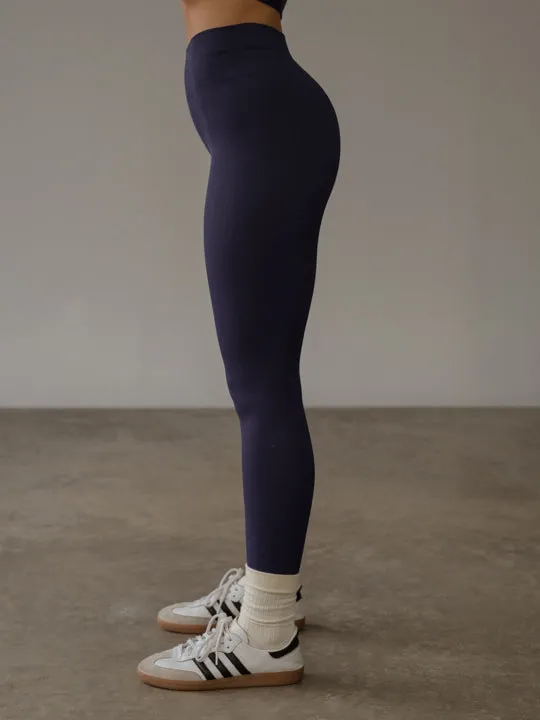 VERSATIL SEAMLESS LEGGINGS  - DARK BERRY