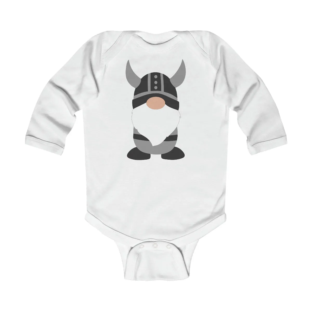 Viking Boy Gnome Long Sleeve Bodysuit