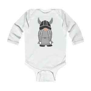 Viking Girl Gnome Long Sleeve Bodysuit