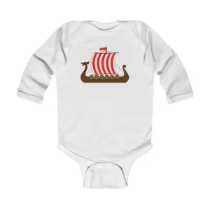 Viking Ship Long Sleeve Bodysuit