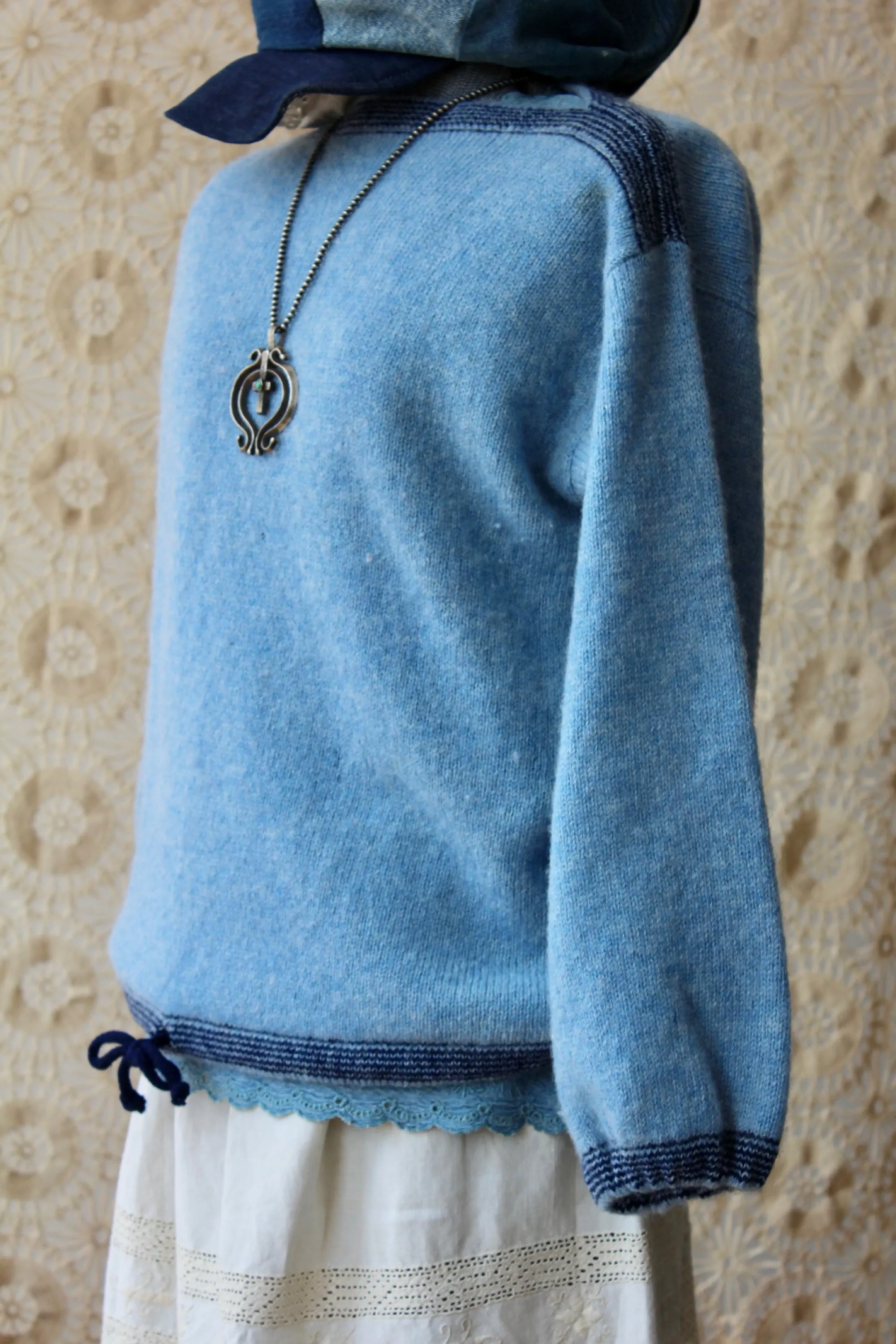 Vintage Boatneck Fisherman's Sweater Selected by The Highlands Foundry THF132